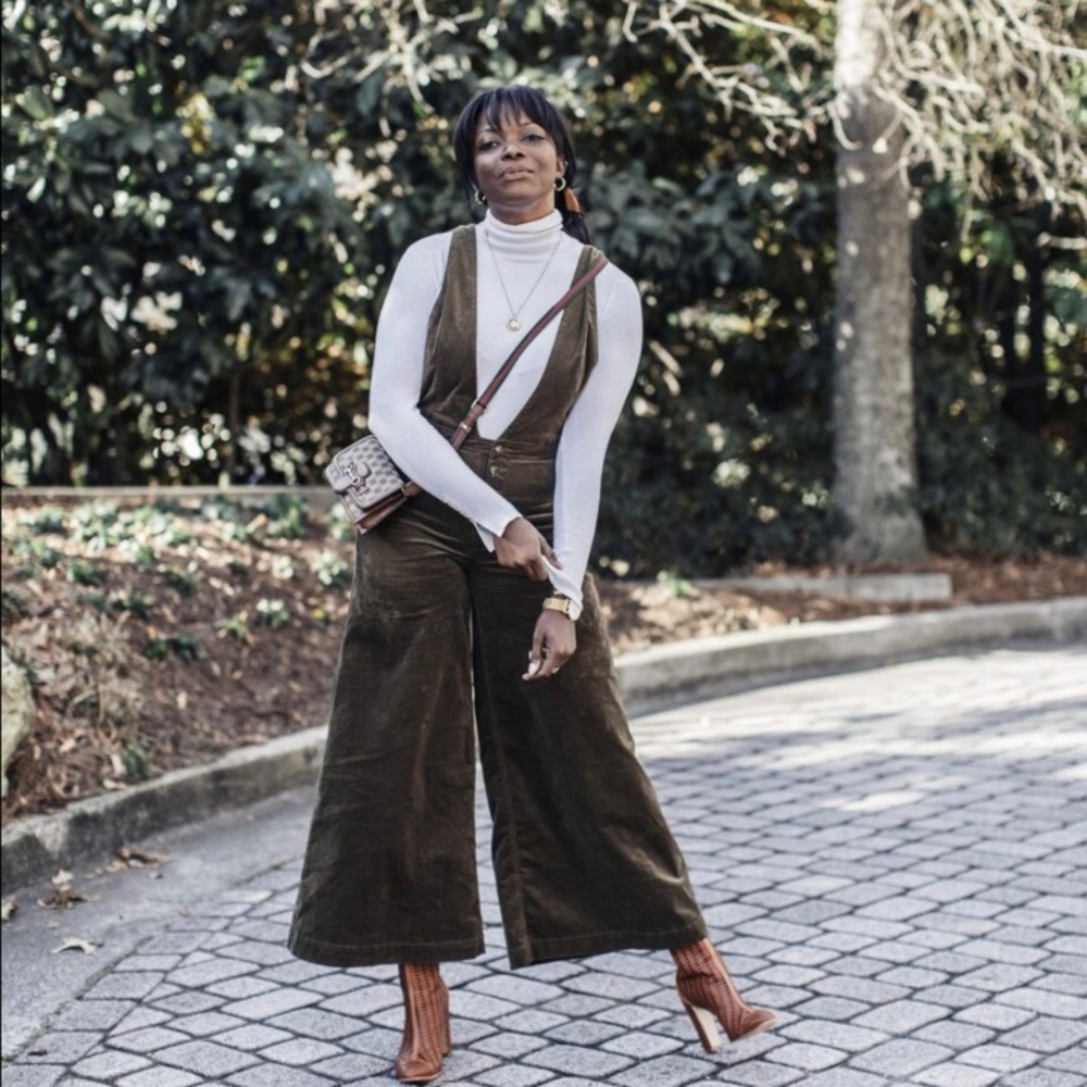 Free People Old School Love corduroy jumpsuit